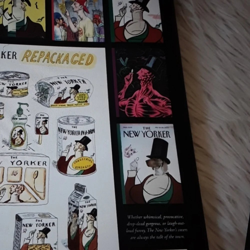 FASHION ❣️ Coffee Table BOOK  📚 Covering the New Yorker  COFFEE TABLE Vintage